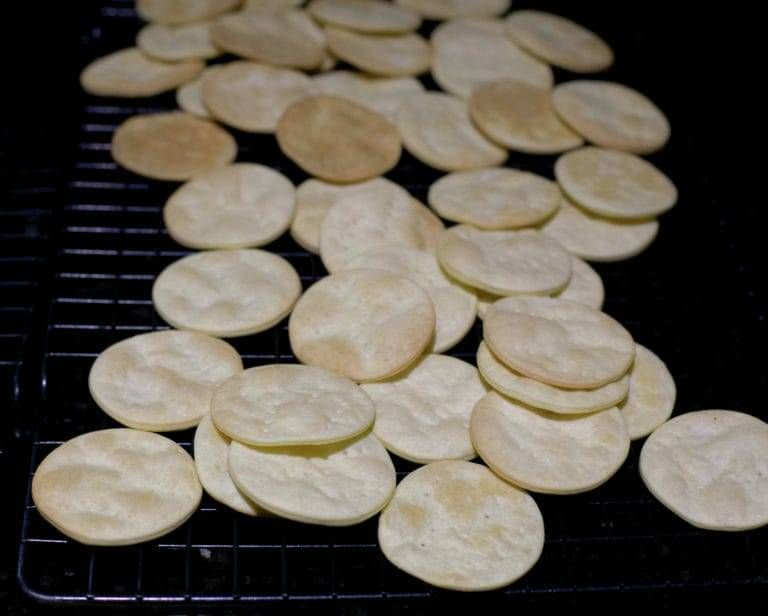 Chilenitos de hojarasca grande sabor neutro 60 unidades