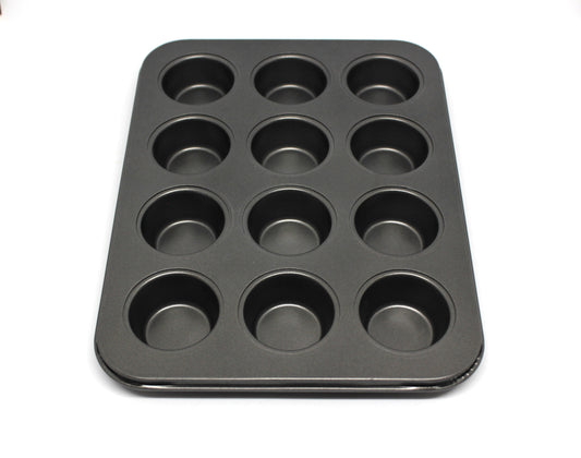 Moldes para mini cupcake metalico 12 unidades