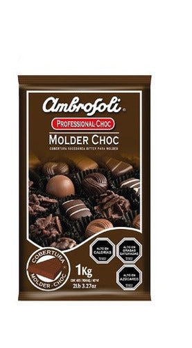 Chocolate profesional choc molder choc tableta ambrosoli 1kg cobertura