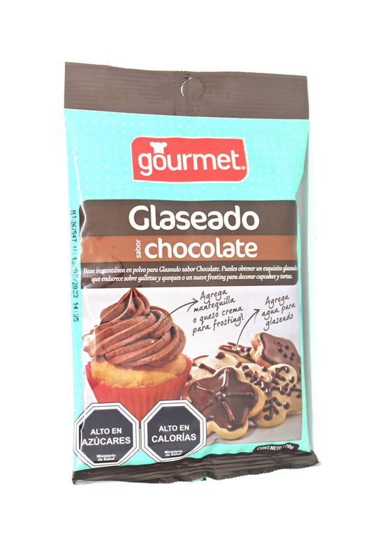 Glaseado en polvo gourmet chocolate 170