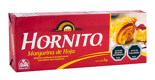 Margarina hornito hojaldre