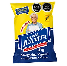 Margarina dona juanita watts 1 kg