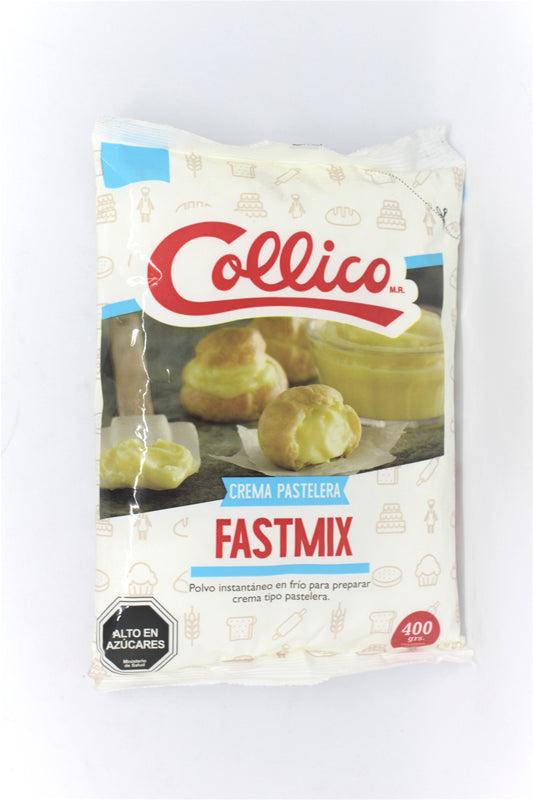 Crema pastelera en polvo collico fastmix 400 gr