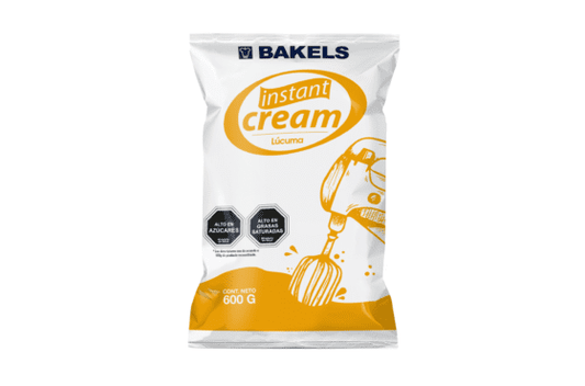 Chantilly en polvo lucuma instant cream bakels 600 gr