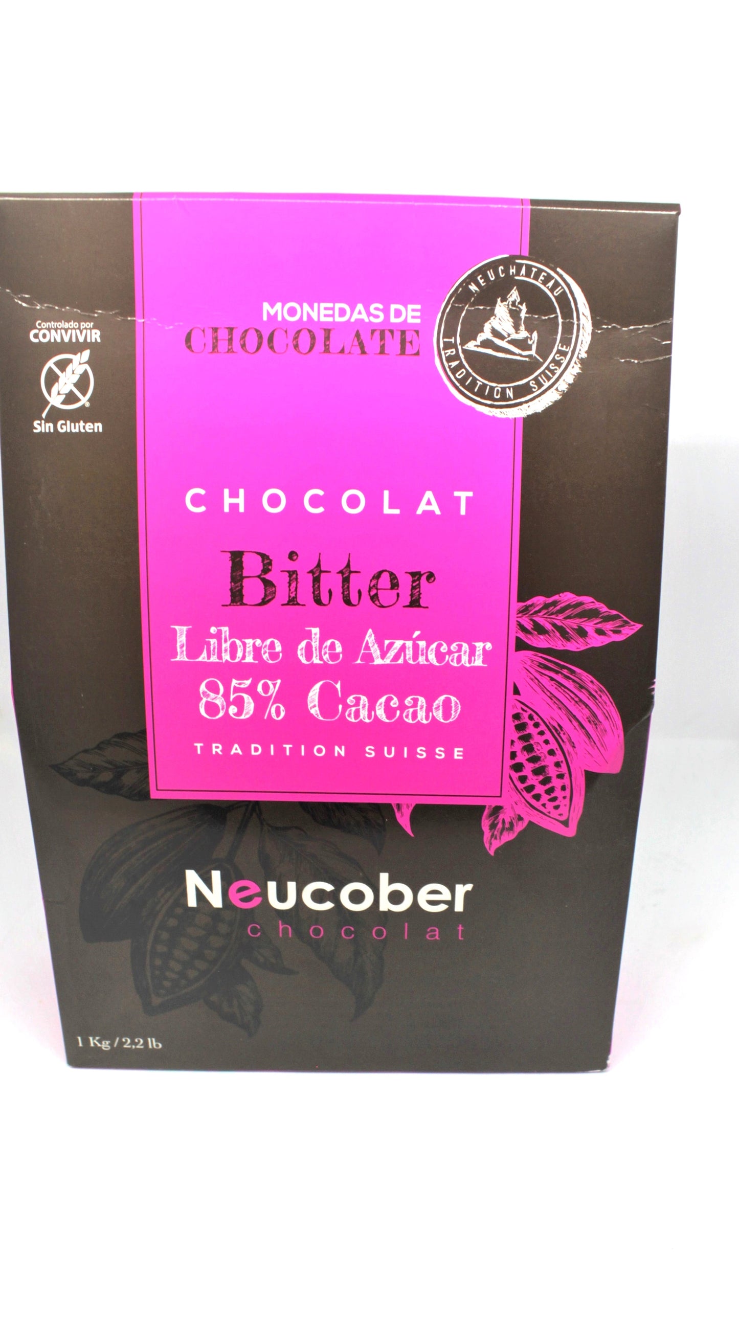 Chocolate neocober 85% 1 kg