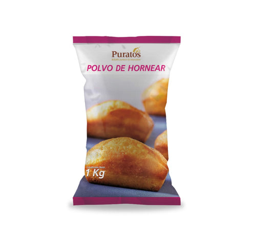 Polvo de hornear puratos 1 kg