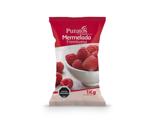 Mermelada puratos frambuesa 1 kg