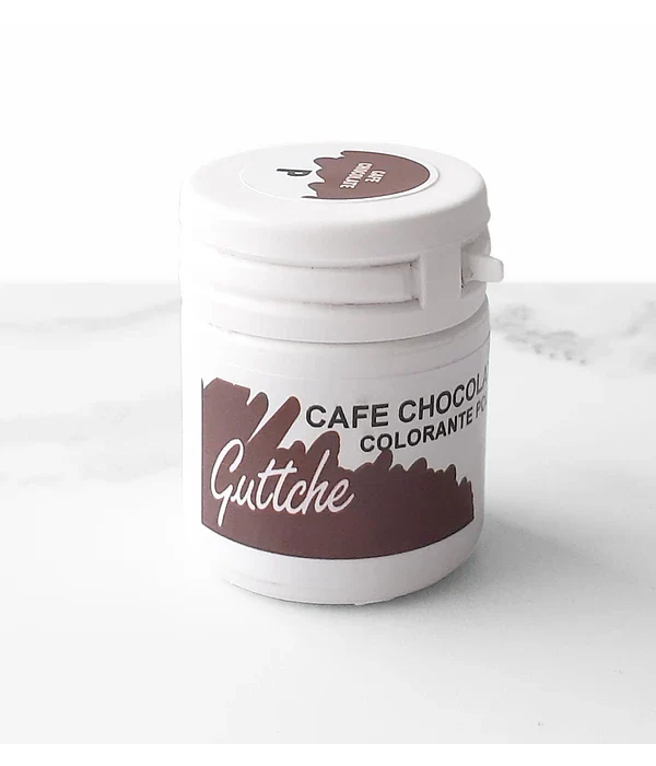 Colorantes guttche en polvo cafe chocolate