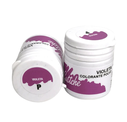 Colorantes guttche en polvo violeta