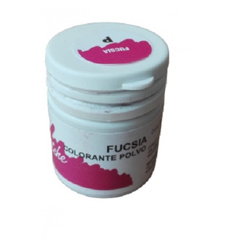 Colorantes guttche en polvo fucsia