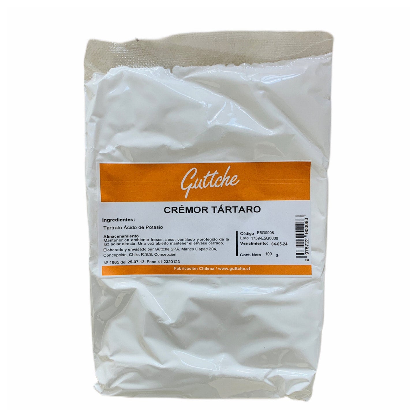 Cremor tartaro guttche 100 gr