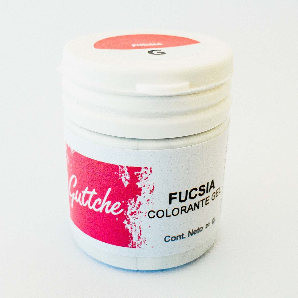 Colorantes guttche en gel fucsia