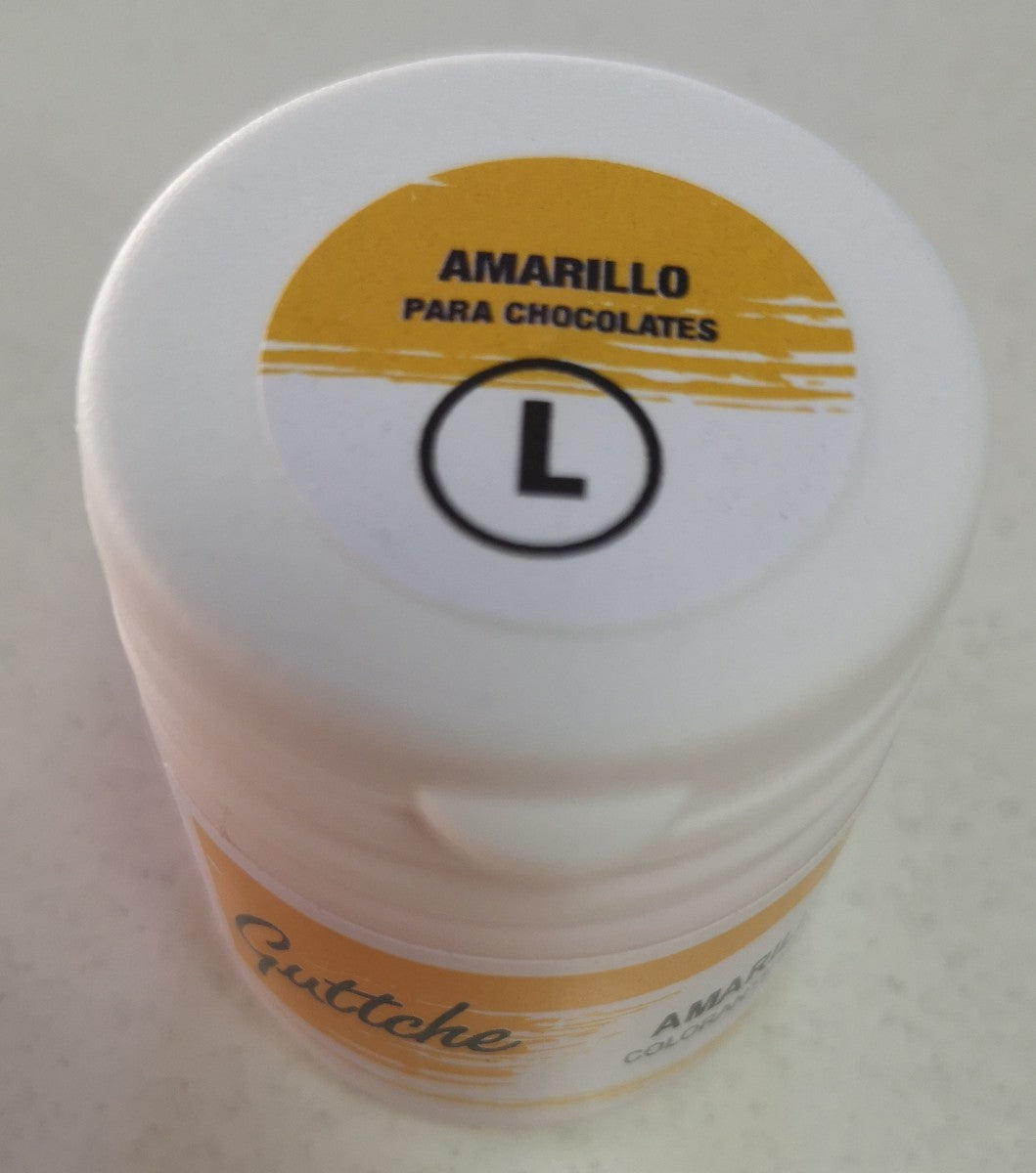 Colorantes guttche en laca amarillo