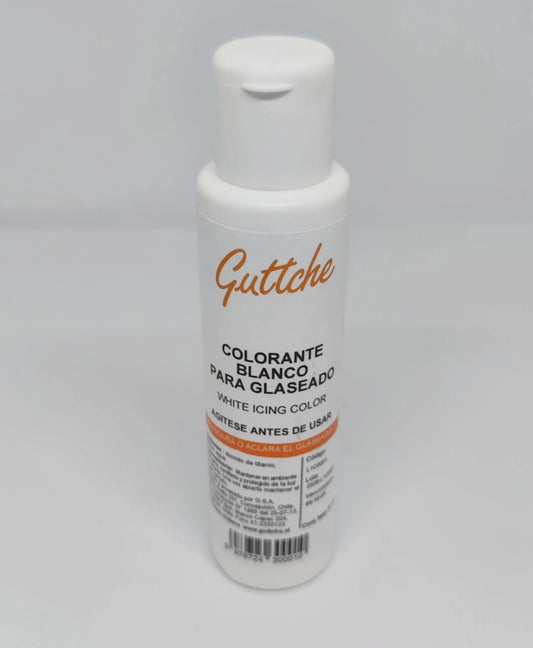 Colorantes guttche en gel blanco